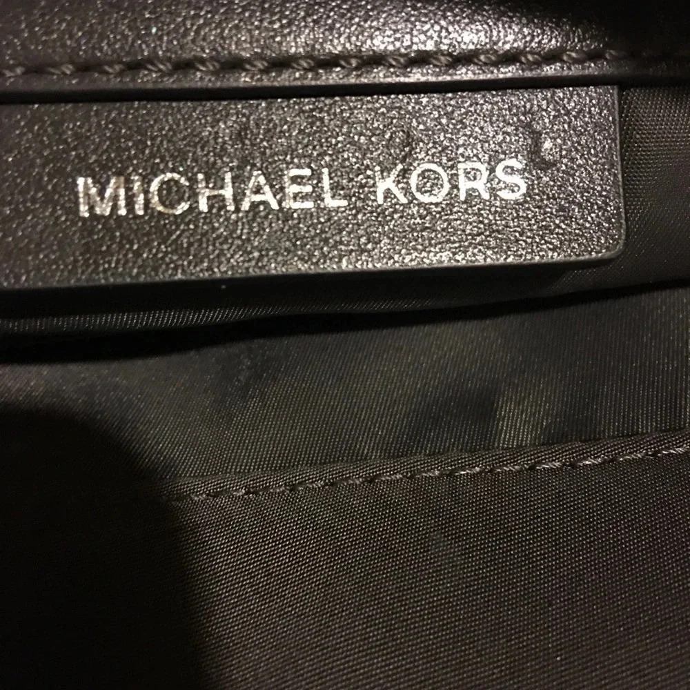 Michael kors grey nylon/ leather hobo handbag - Picture 4 of 8